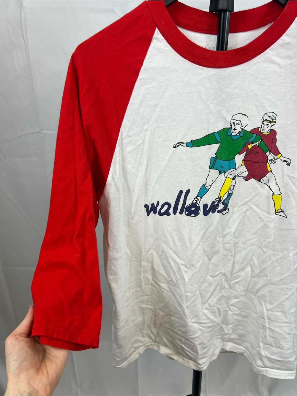 Vintage Style Wallows Tour Baseball Shirt Size Medium - Picture 5 of 7